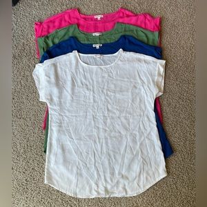 Zenana outfitters shirts. 5 shirts total. Smoke free and pet free home.